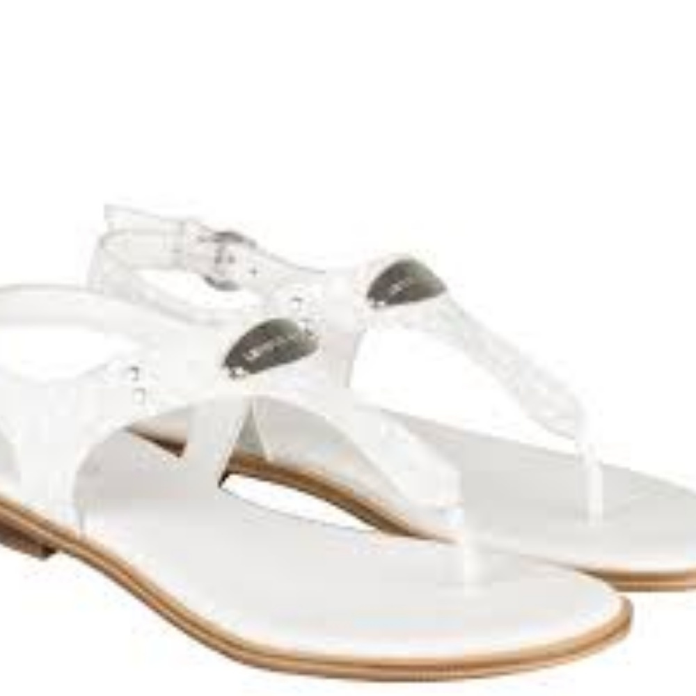 Mk Plate Thong Bright White